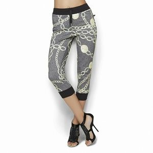 ⚡4/$15 Nicki Minaj SweatPants Cropped Gold Jogger